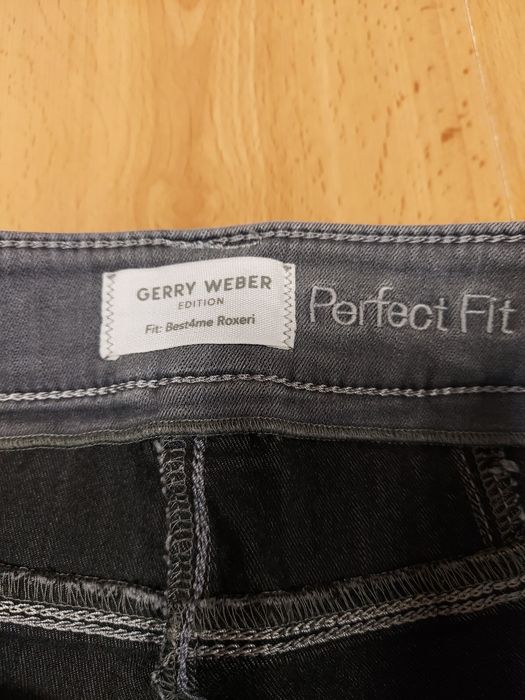 Gerry Weber ROXI roz.L-40 spodnie jeansowe z lampasami