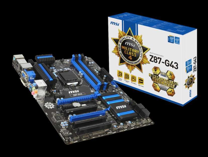 Компьютер игровой I5 - 4670, 16Гб , 500 SSD, RX480 + монитор 24"