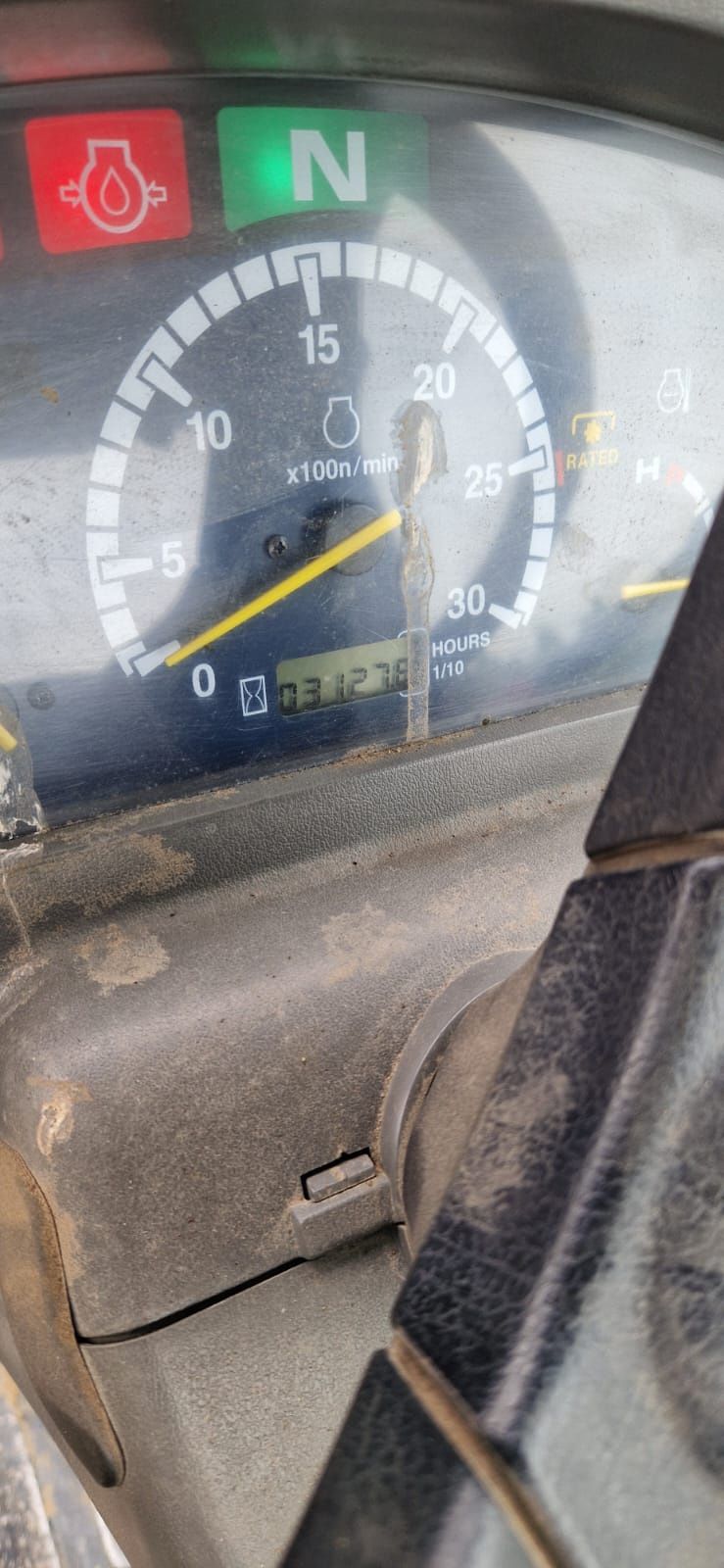 Traktor ogrodniczy komunalny hako yanmar hakotrac 3500 uszkodzony