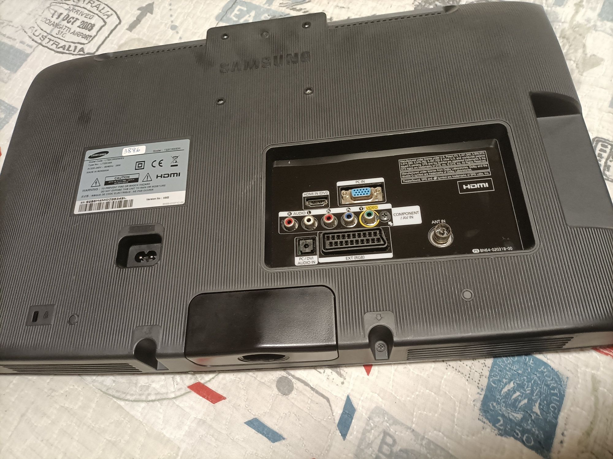 TV Samsung para peças