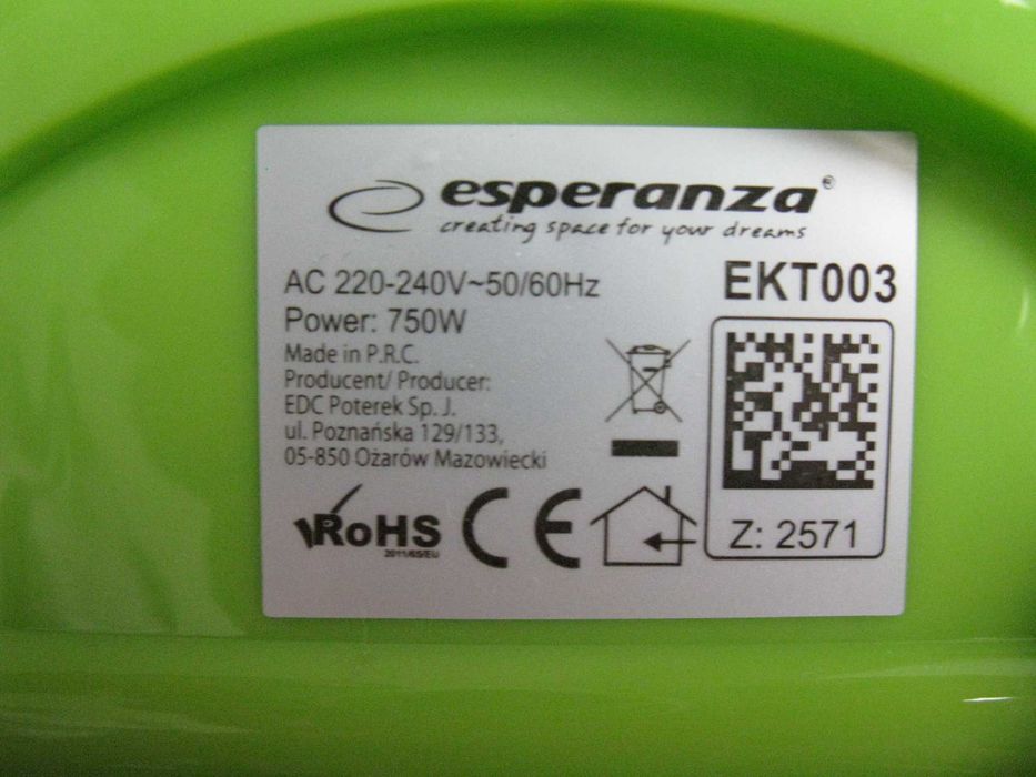 Тостер Esperanza SMILEY EKT003 Green
