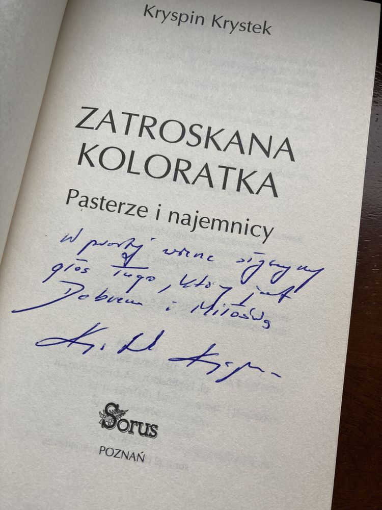 „Zatroskana Koloratka” Kryspin Krystek + AUTOGRAF