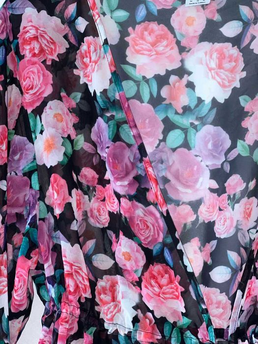 Рожева пляжна туника, парео, сукня від f&f. розмір Л