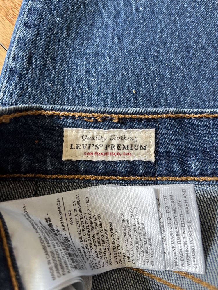 Jeansy levi’s 501