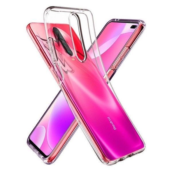 Etui Spigen Liquid Crystal Xiaomi Pocophone X2/Redmi K30 Transparentne