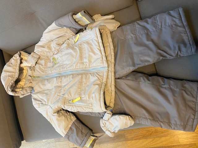 Komplet kurtka i spodnie narciarskie 92