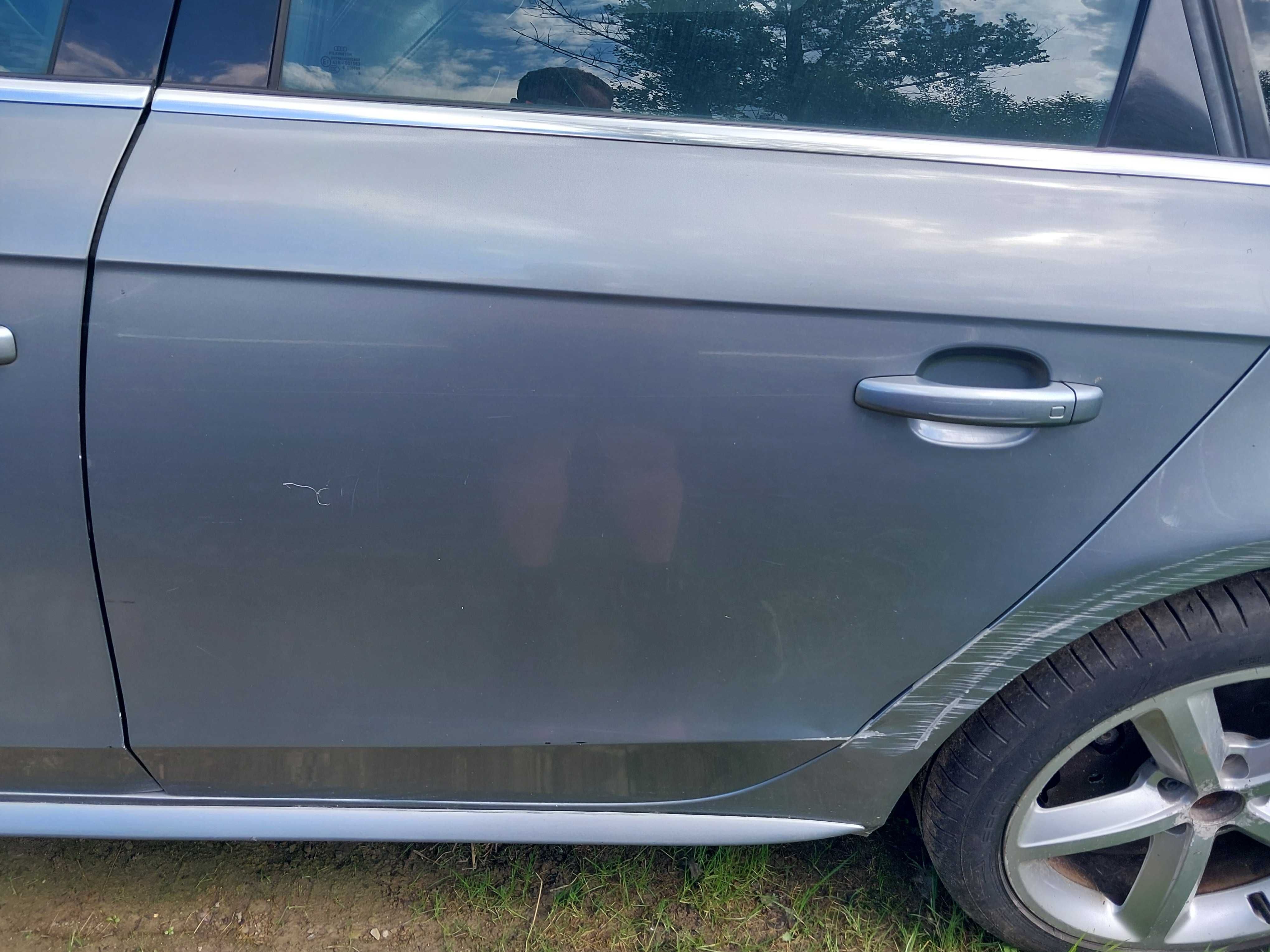 Drzwi Lewy Tył Lewe Tylne Audi a4 b8 Sedan LY7G Bez rdzy WYSYŁKA