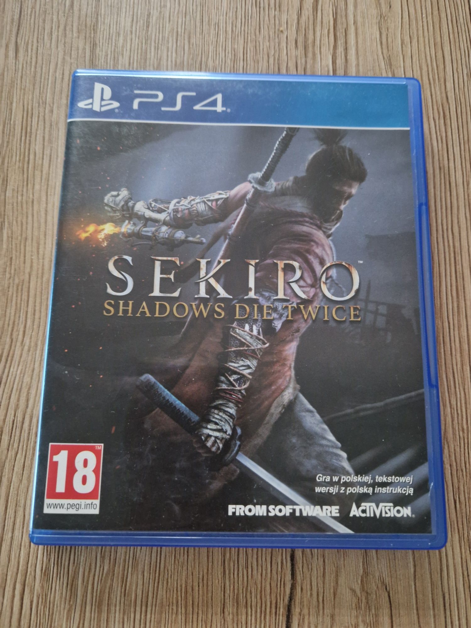 Sekiro Shadows Die Twice PS4