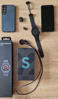 Sprzedam Samsung S22 i smartwatch Samsung galaxy 5 pro