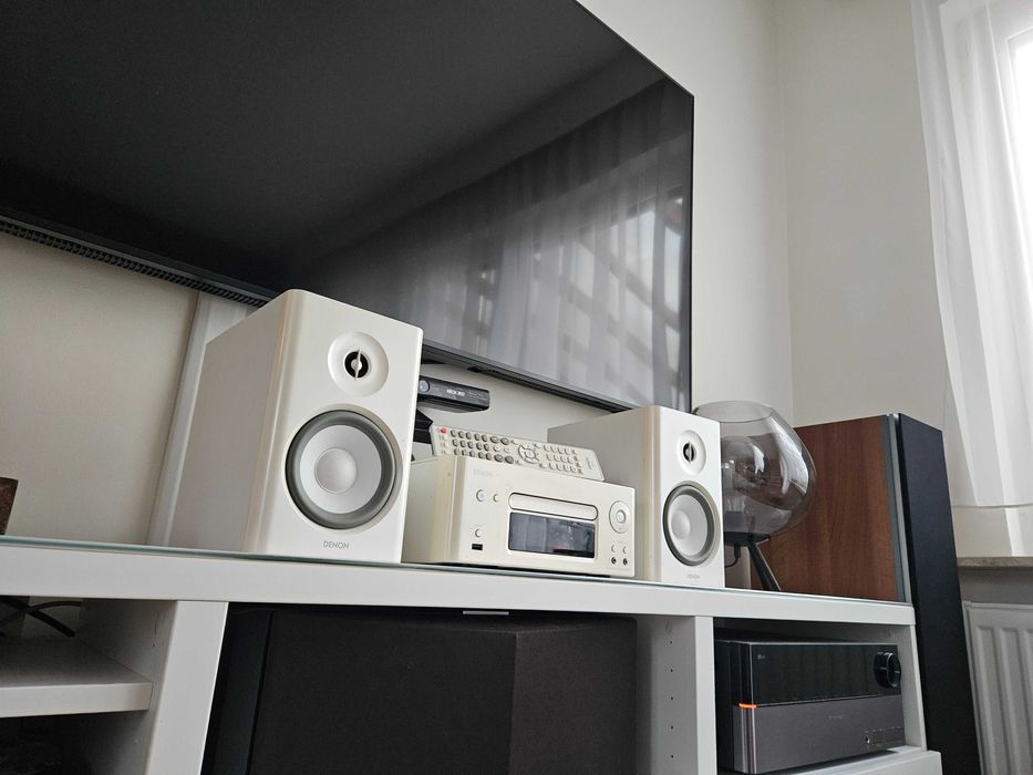 OKZJA Wieza stereo piccolo Denon Ceol rcd n8 wifi bluetooth optical