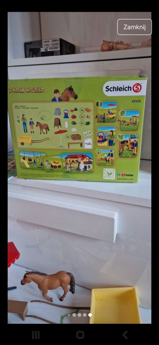 Schleich zestaw konik sklep