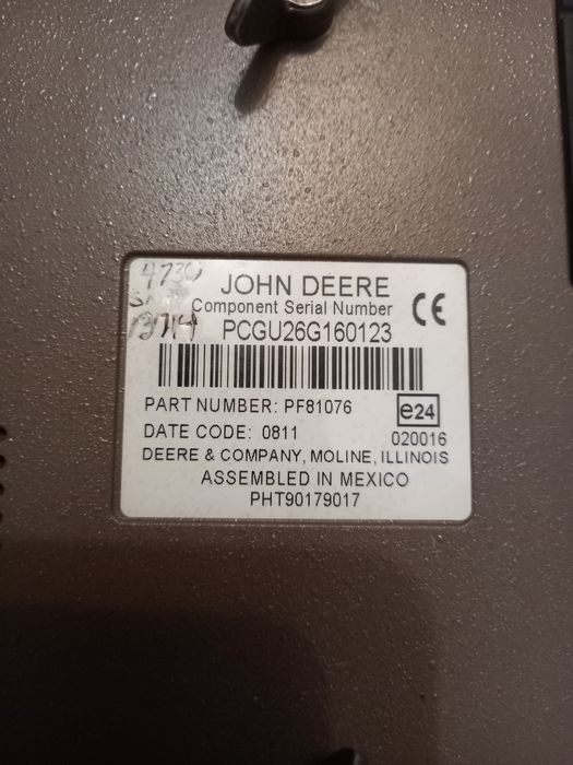 Монітор John Deere (Джон Дір) 2600.