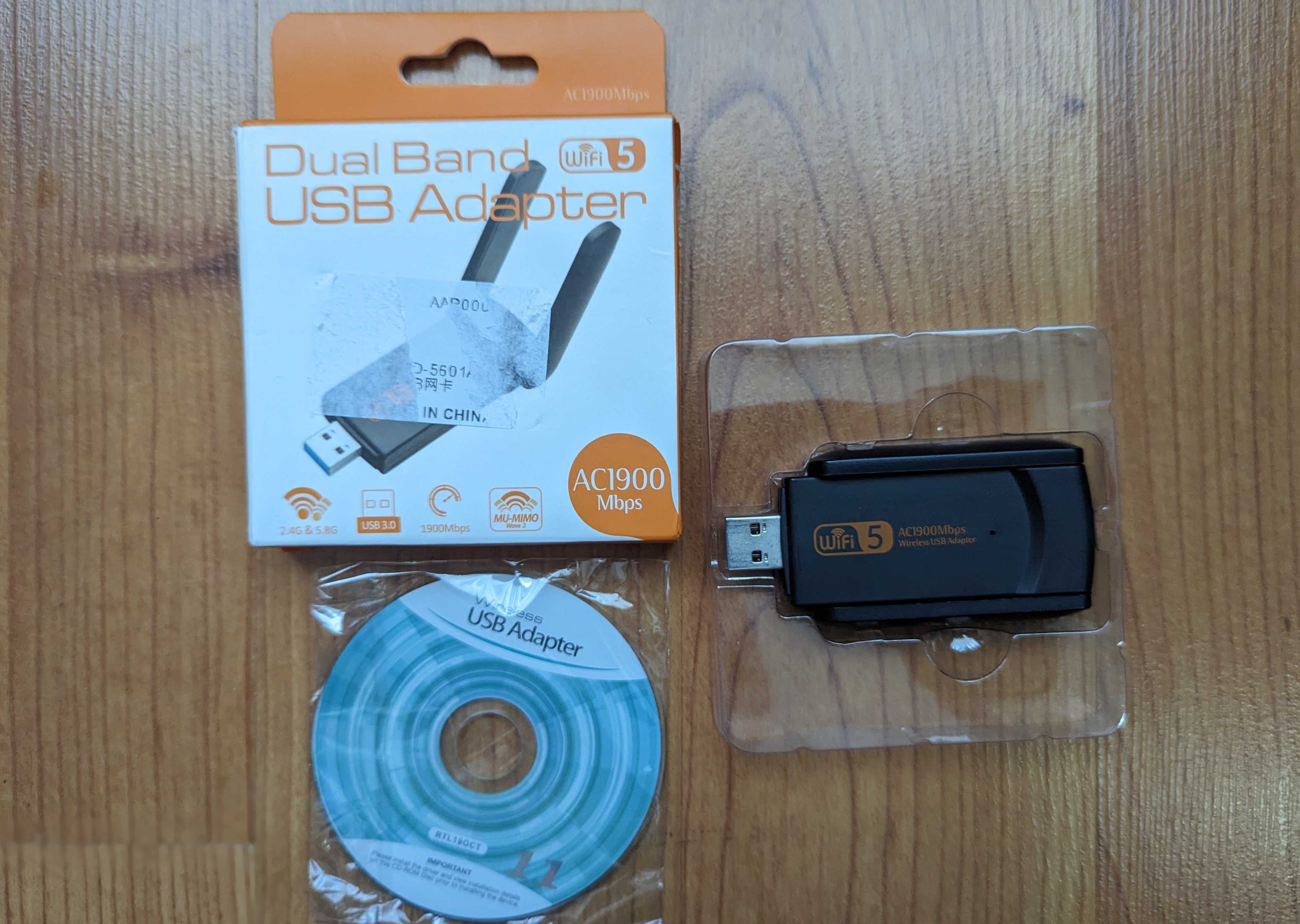 Сетевая карта USB 3.0 WiFi 2.45.8Ггц RTL8814 адаптер