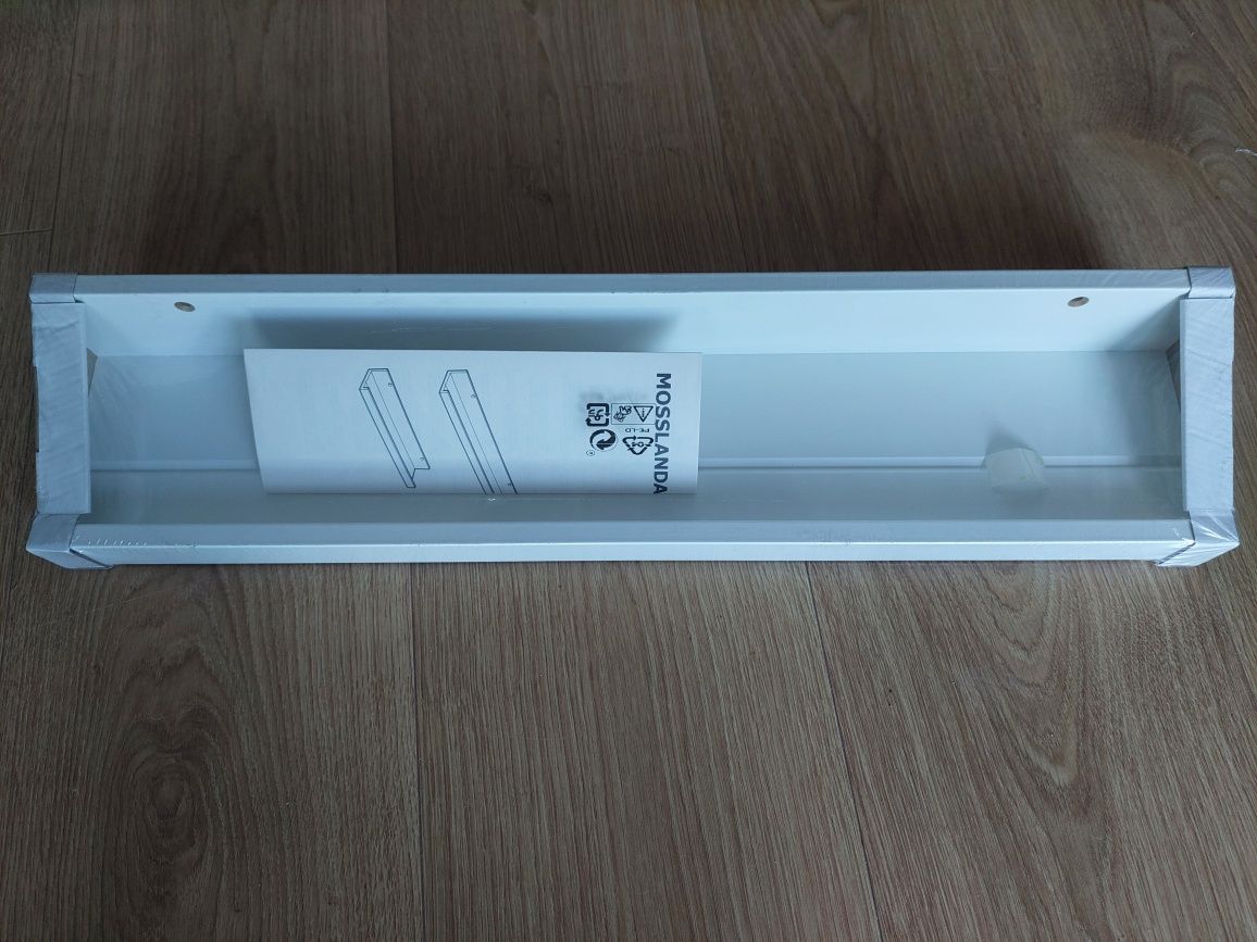 Mosslanda, biała pólka na zdjęcia Ikea