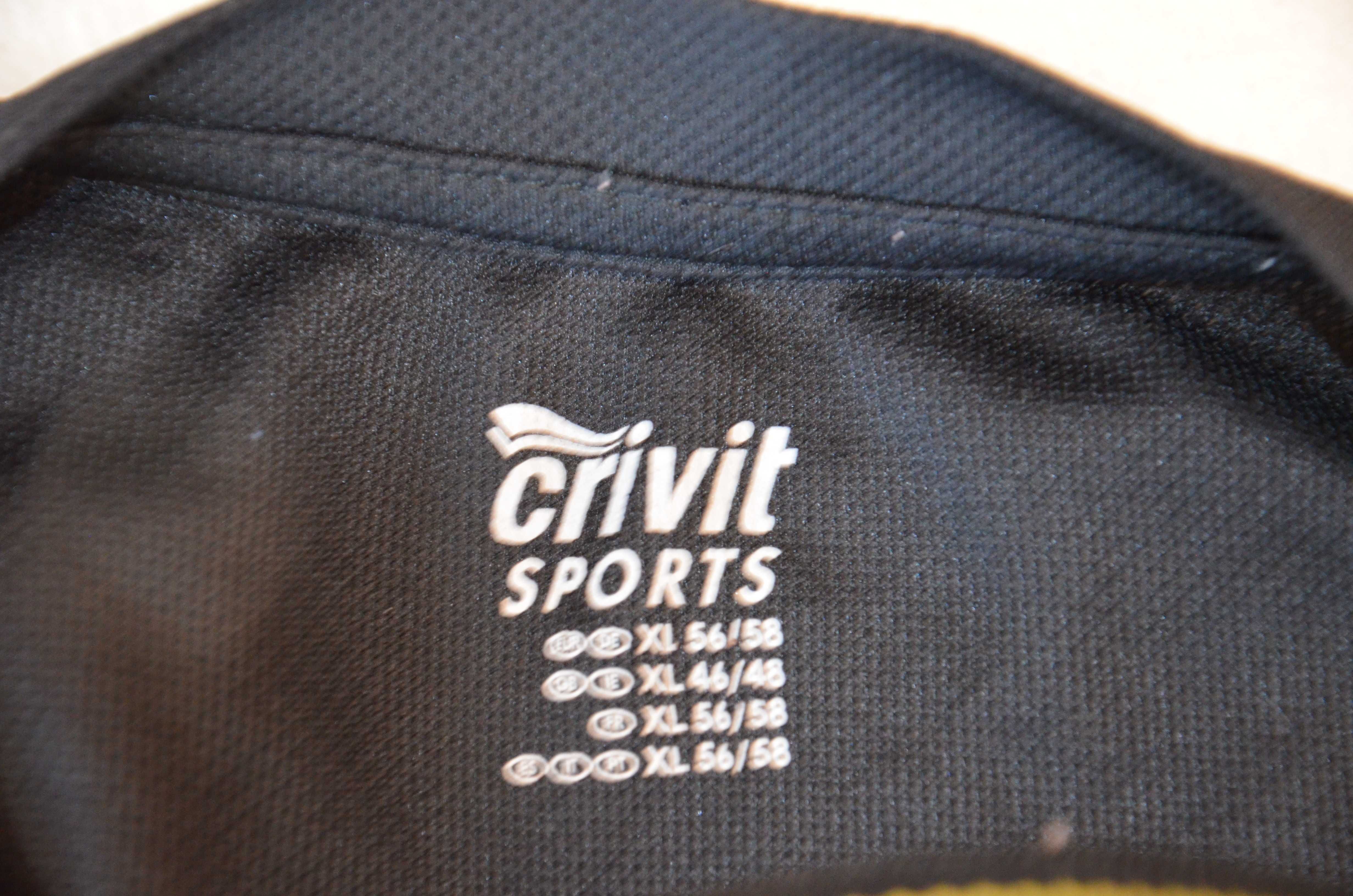 Koszulka sportowa do biegania na siłownię męska Crivit rozmiar XL