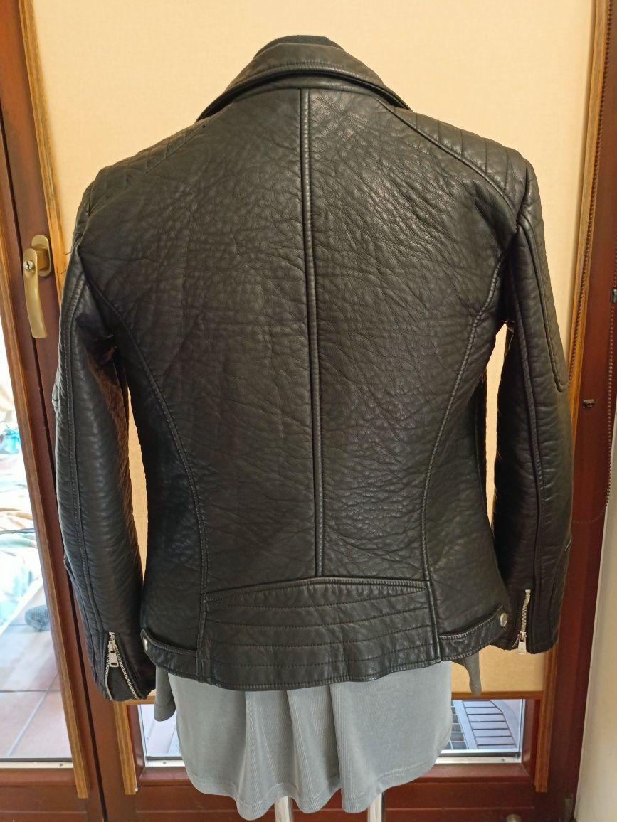 Ramoneska ONLY z grubej eko skóry r.40