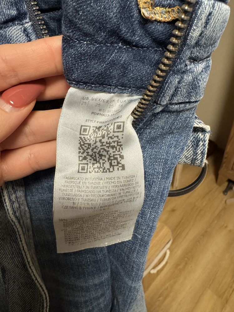 Kombinezon jeansowy Guess Aviator rozm 25