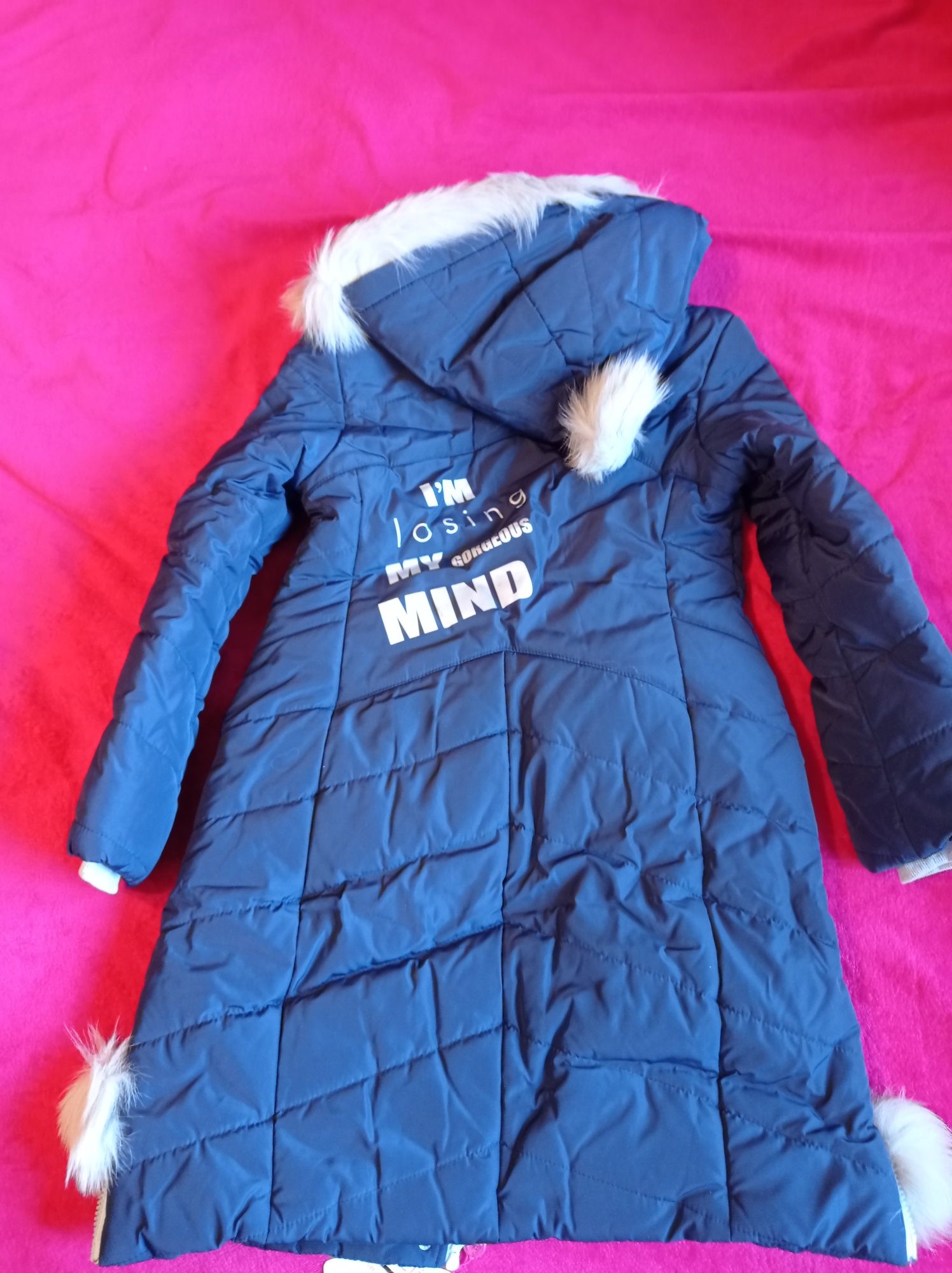 Зимнее пальто, зимняя курточка для девочки 10-12 лет