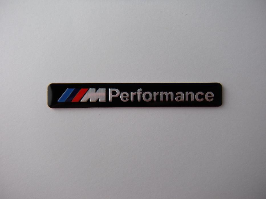 Наклейка металл M Performance E39 E46 E60 E70 E90 F01 F10 F15 F20 F30