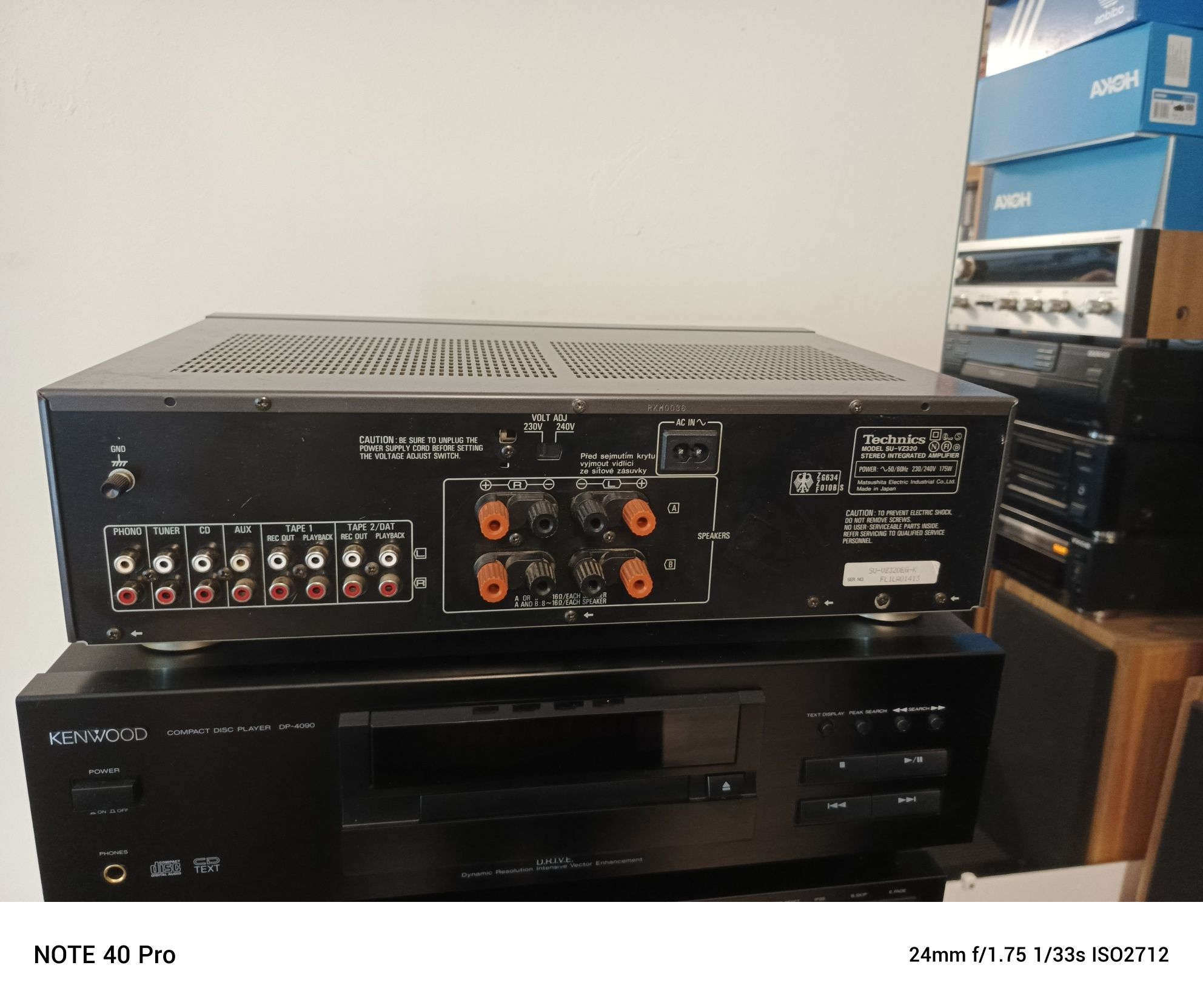 Technics wzmacniacz.