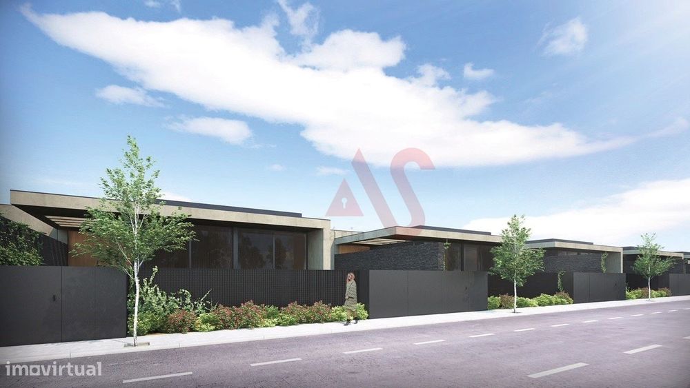 Moradia T3 de Gaveto no Empreendimento – Villa 48 em Palmeira, Braga c