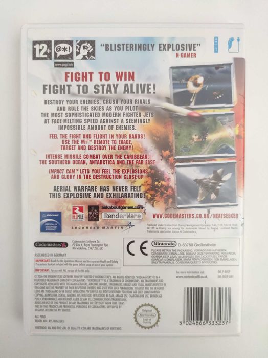 Heatseeker para Nintendo Wii |PAL| PORTES GRÁTIS | Desconto Disponível