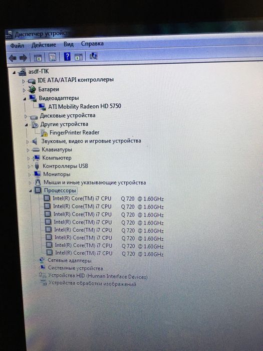 Acer aspire 8942 18 дюйм Intel i7-720Q