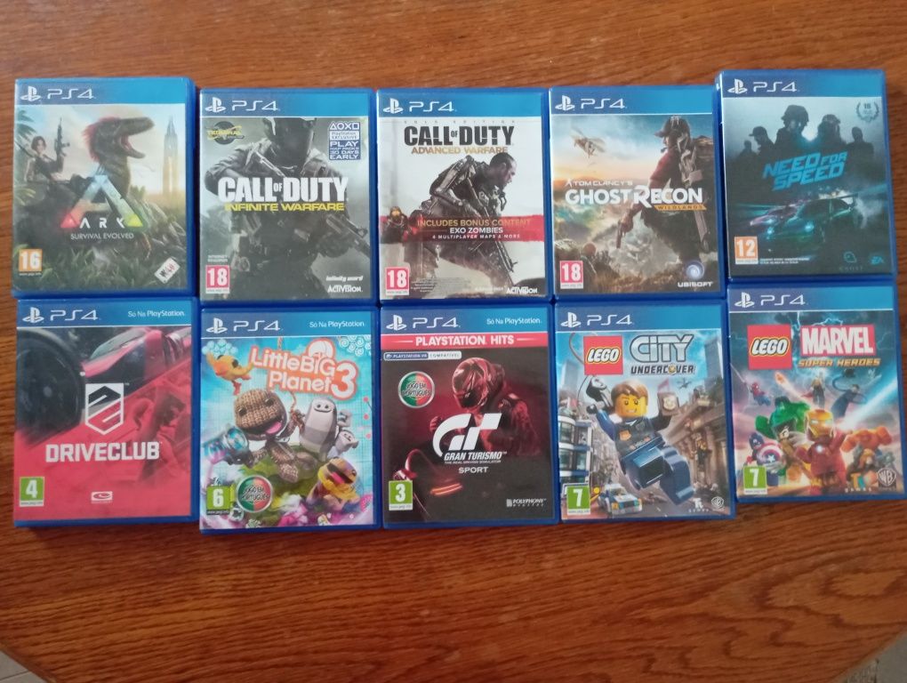 Conjunto de Jogos para PS4
