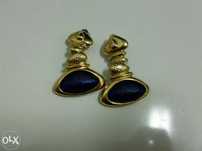 Brincos vintage de mola dourados (portes Incluídos)
