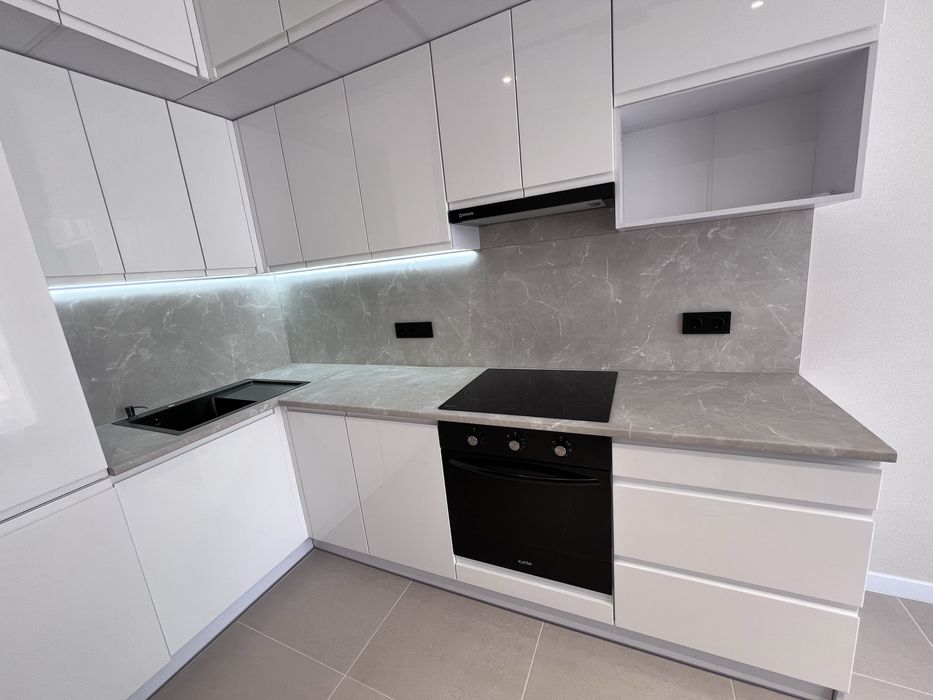 Новенька 1к квартира з ремонтом. Ніхто не жив .