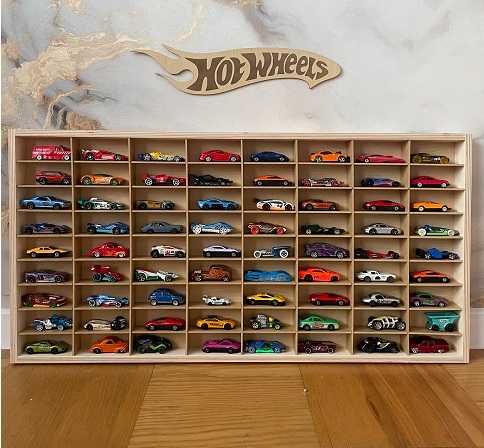 półka na resoraki hot wheels ORGANIZER regał na samochodziki