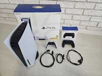 PlayStation 5 PS5 z napędem + dodatkowy pad