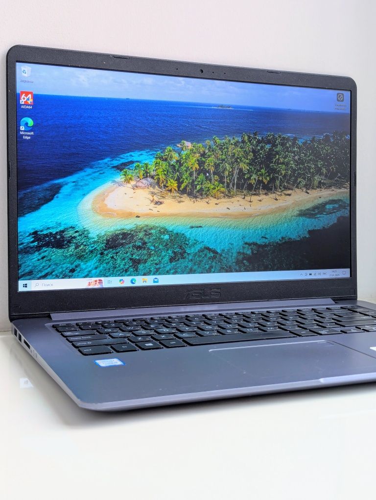 Тонкий ноутбук Asus Zenbook F510U Intel Core i5 8gen 8-32, 128-512 SSD