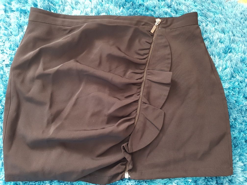 Spodnica mini Zara Basic rozmiar L