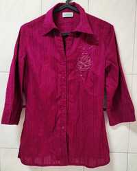 Camisa Bordeaux Senhora C&A - NOVA