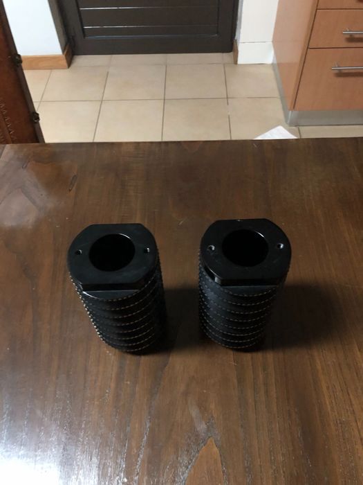 Copos para forqueta Harley Davidson e apoio de motor cromado novo