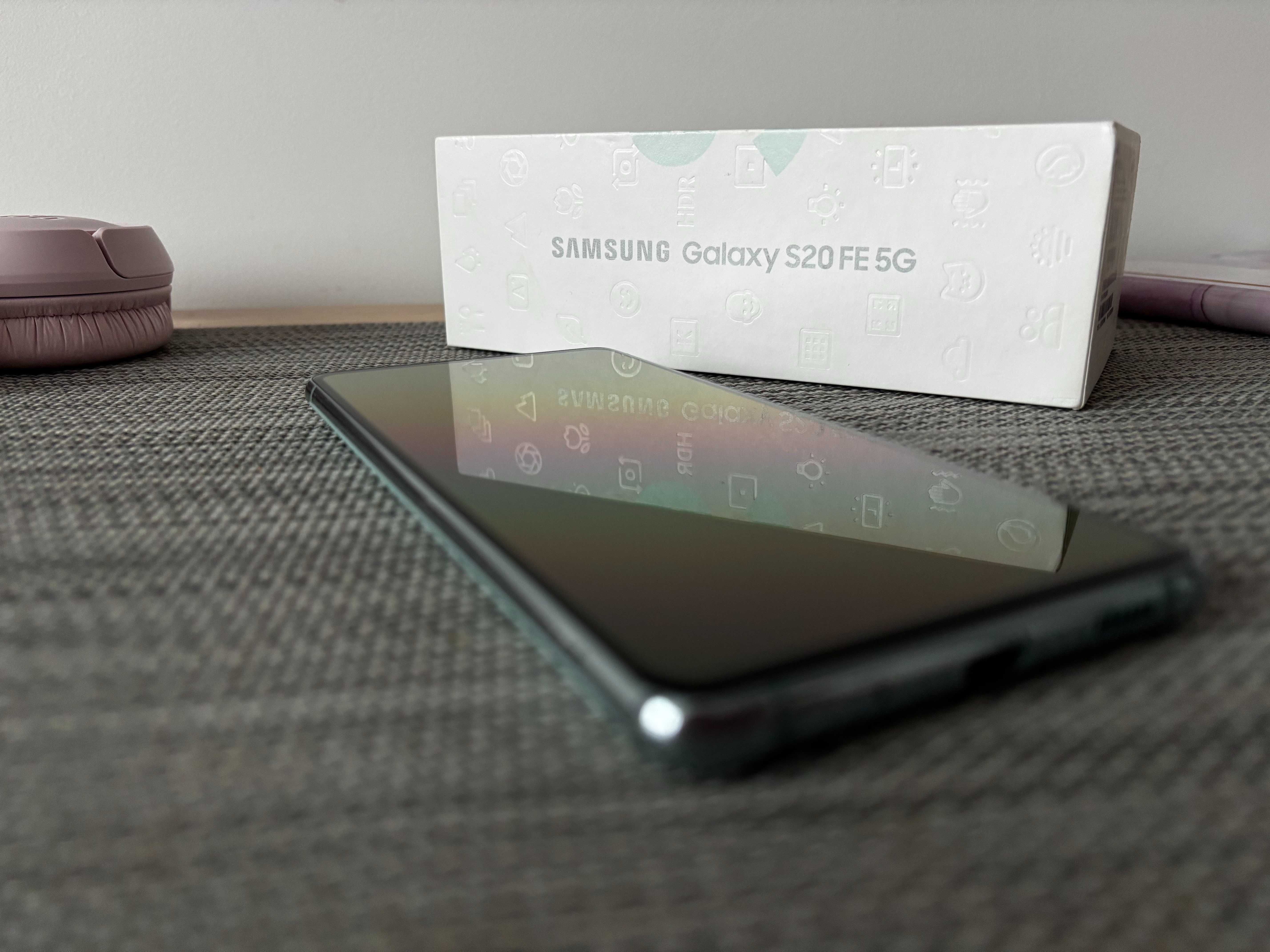 Samsung Galaxy S20 FE 5G 6/128GB 6,5" 120Hz 12Mpix Miętowy IDEALNY