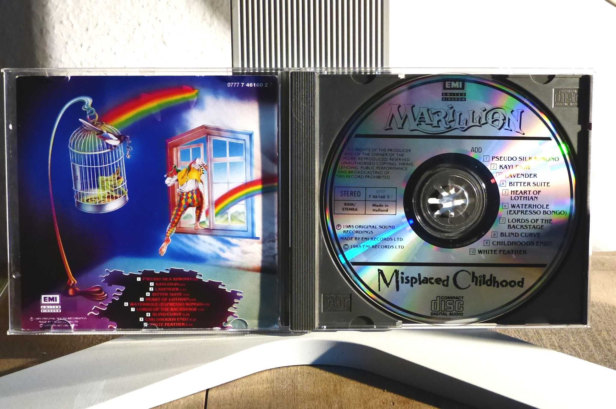 CD Marillion - Misplaced Childhood Holland