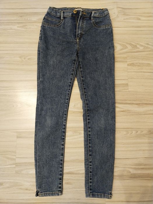 Spodnie dziewczęce dżinsy rurki Reserved r. 158