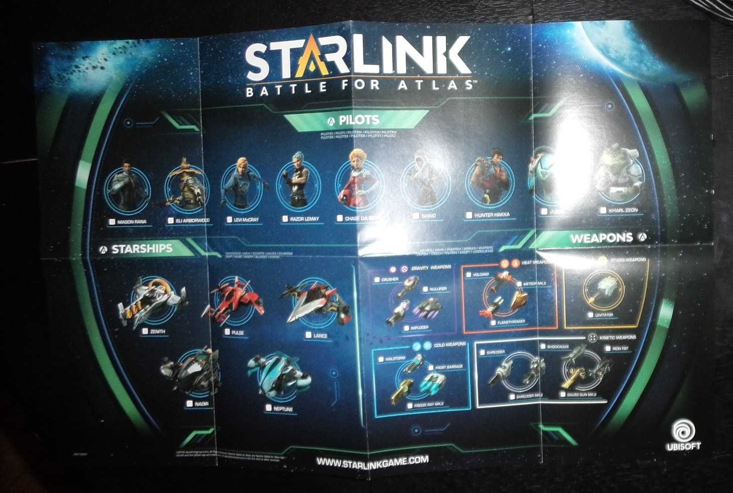 Gra PS4 Starlink Battle for Atlas PL starter pack, zafoliowana, NOWA