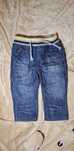 Jeansy r.68-80 cm ; 6/12 mc Minoti
