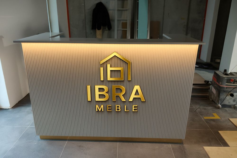 Luksusowa recepcja do salonu beauty