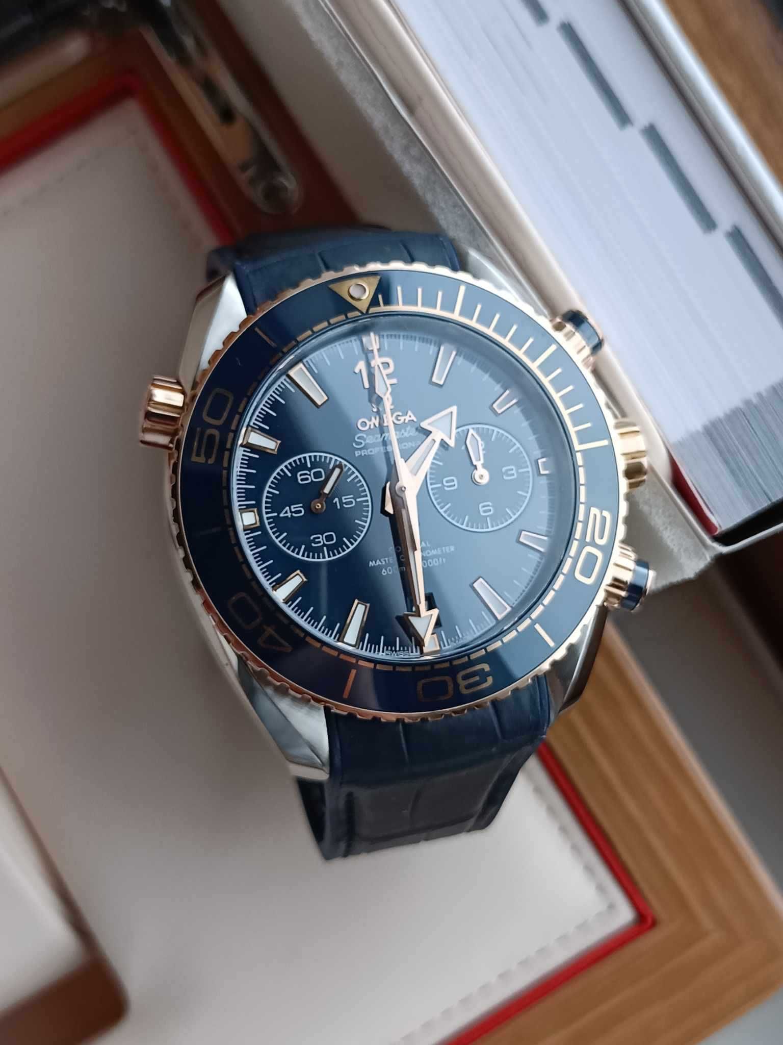 Omega Seamaster Planet Ocean Chronograph 45.5mm Steel/Sedna Gold 2024r
