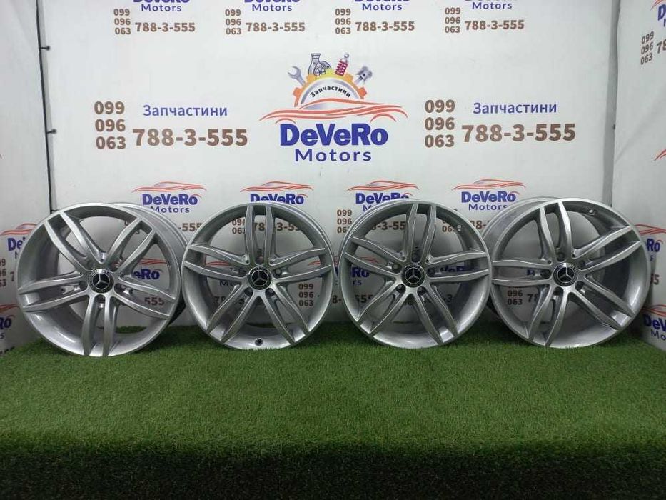 MERCEDES-BENZ W204 Диски R17 разноширокие оригинал Идеальное состояние