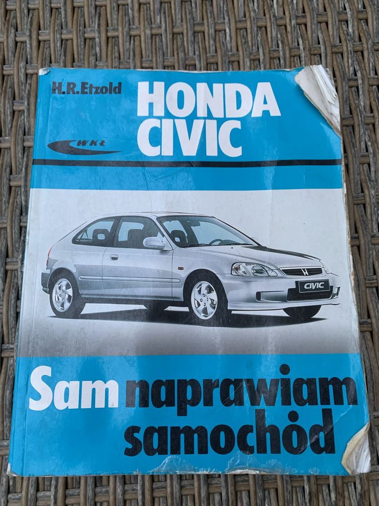 Honda civic sam naprawiam samochod h.r. etzold 87-01