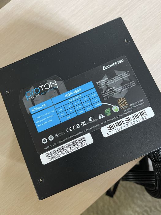 Блок живлення Chieftec BDF-400S 400w