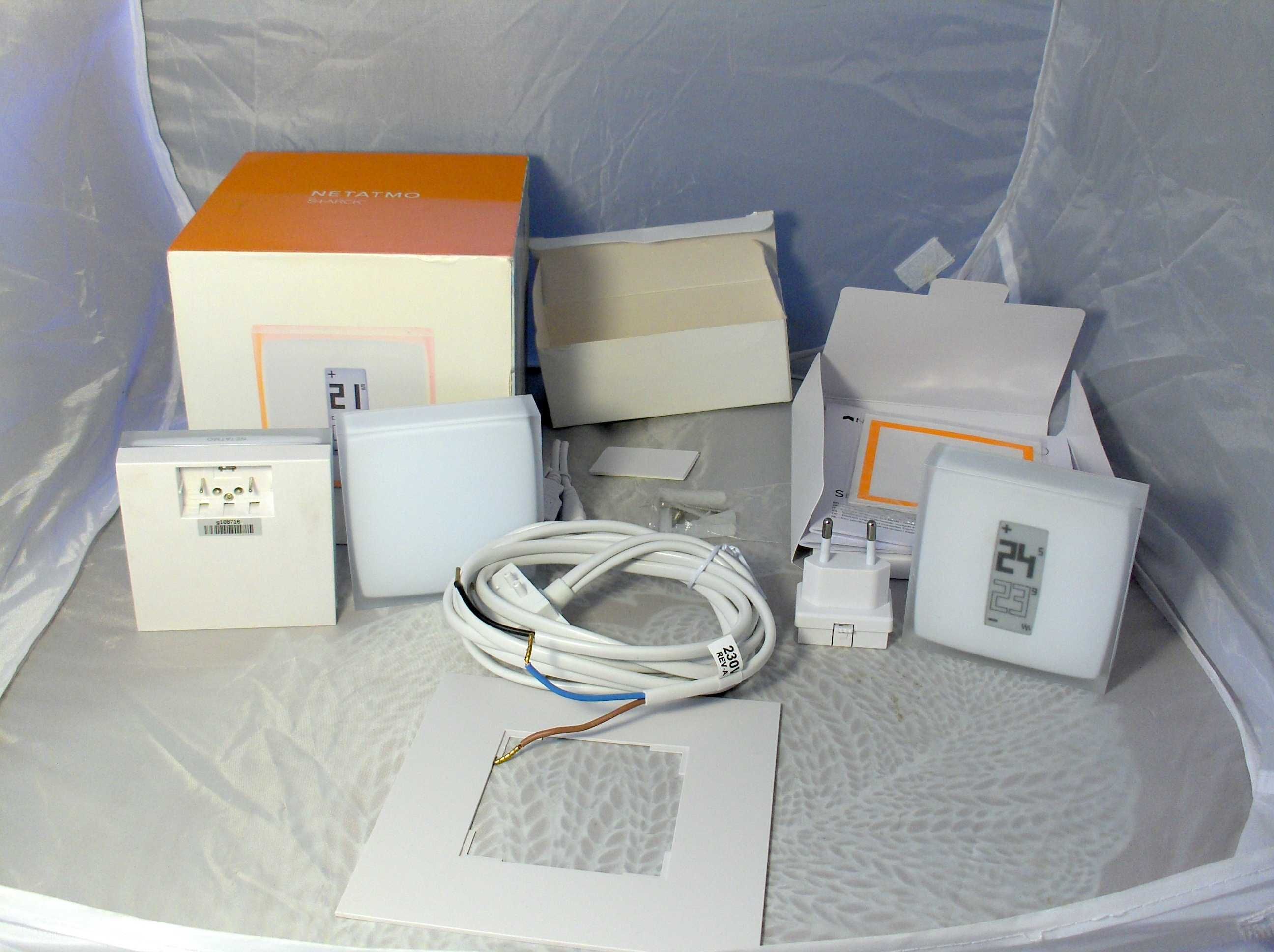 Inteligentny Termostat pokojowy Netatmo NTH01 WiFi do kotła, bojlera