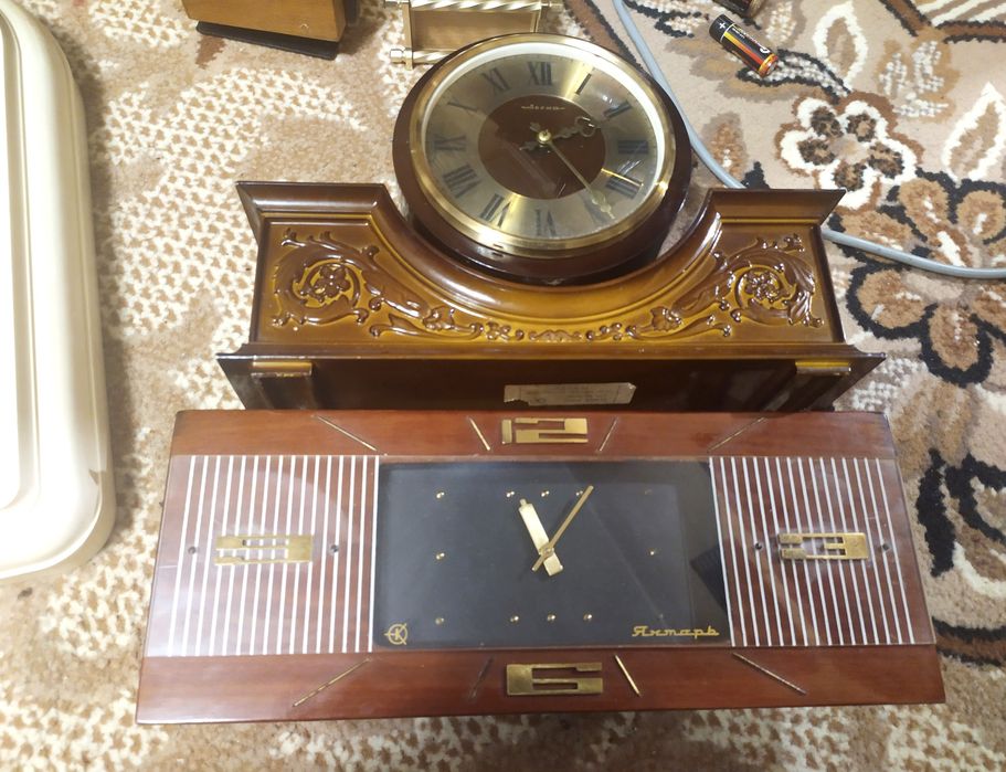 Годинники СРСР Янтар, Маяк та інш.