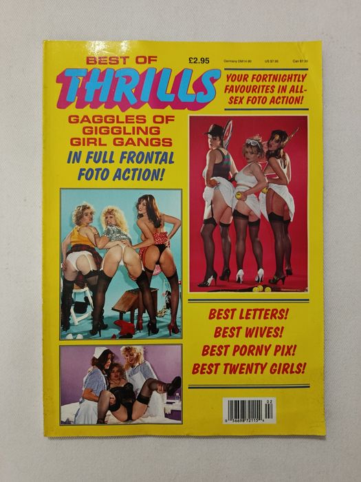 Revista " Best of THRILLS " sexo e erotismo