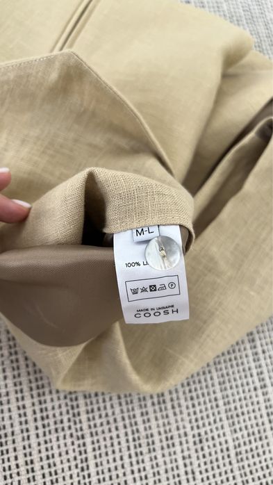 Жилет з натурального італійського льону M/L від COOSH